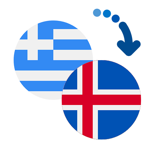 How to send money from Greece to Iceland