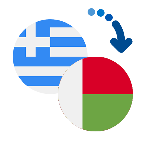 How to send money from Greece to Madagascar