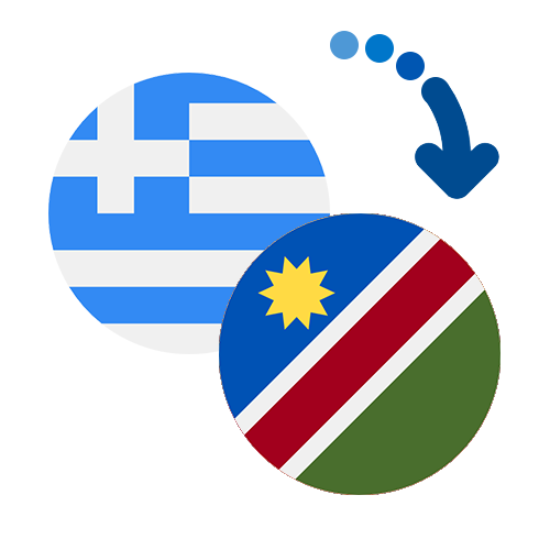 How to send money from Greece to Namibia