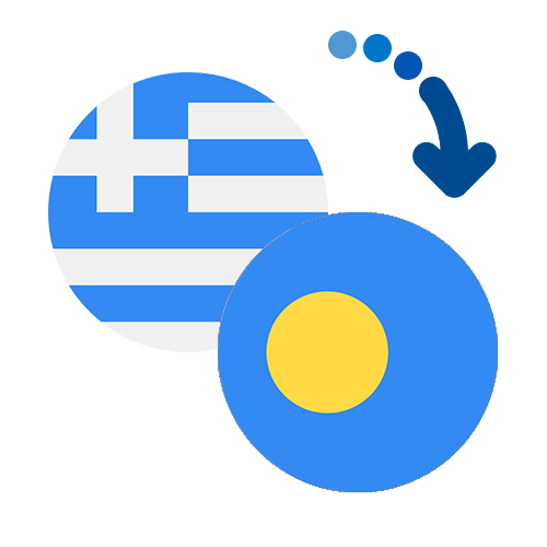 How to send money from Greece to Palau