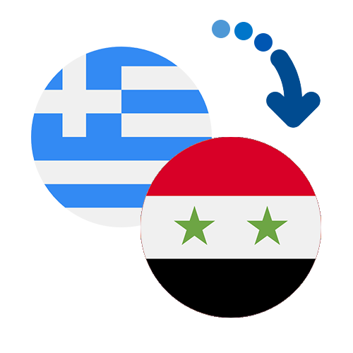 Wie kann man online Geld von Griechenland nach Syrien senden?
