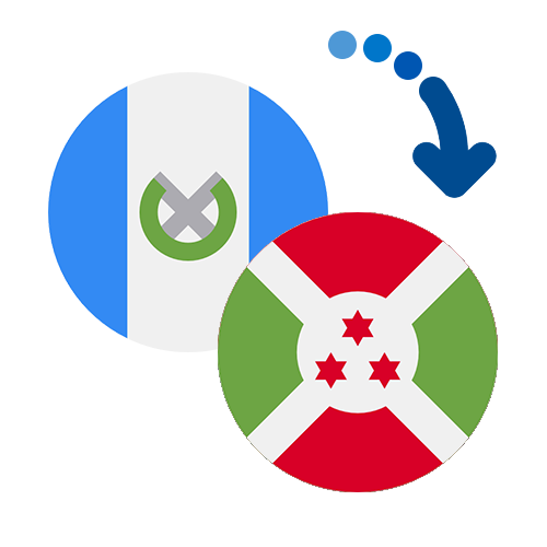 Jak wysłać pieniądze z Gwatemali do Burundi online?