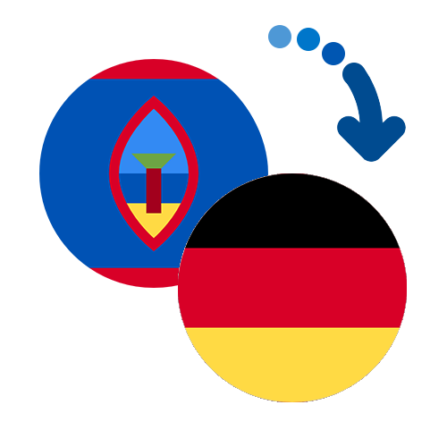 How to send money from Guam to Germany