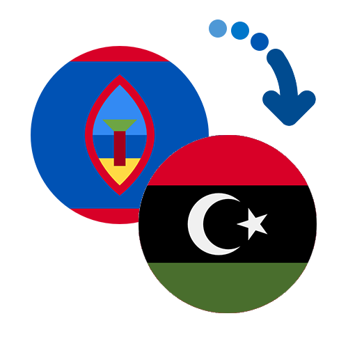 Как перевести деньги из Гуама в Ливию