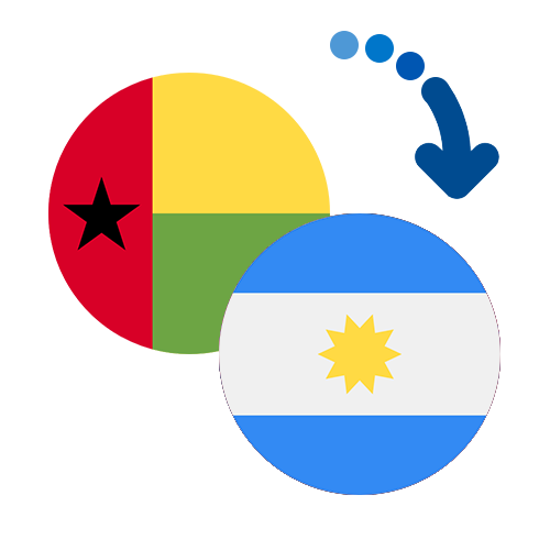 How to send money from Guinea-Bissau to Argentina