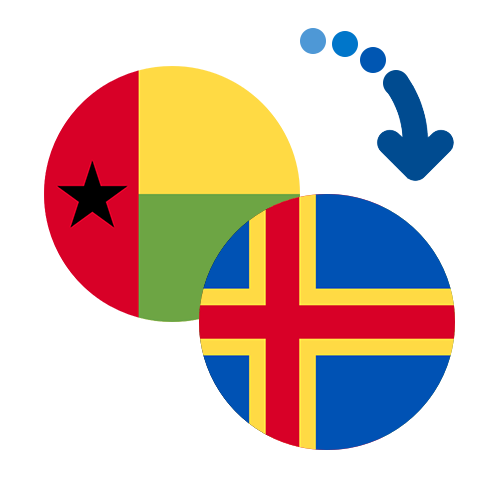 How to send money from Guinea-Bissau to the Åland Islands
