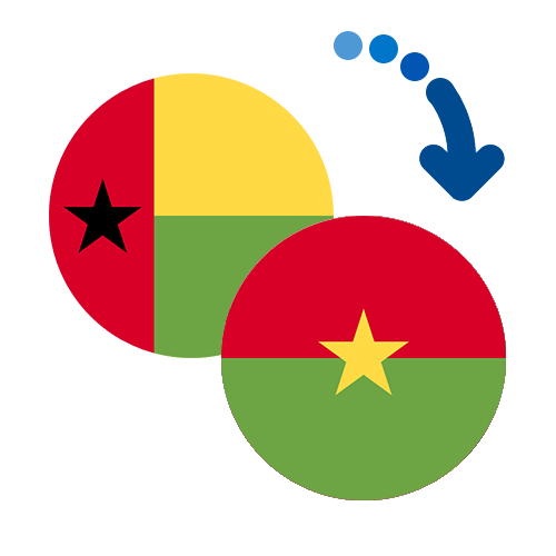 Wie kann man online Geld von Guinea-Bissau nach Burkina Faso senden?