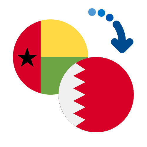 ¿Cómo mandar dinero de Guinea-Bissau a Bahréin?