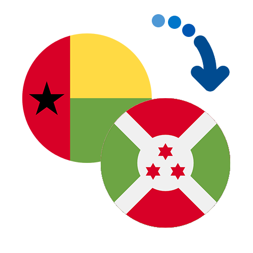 ¿Cómo mandar dinero de Guinea-Bissau a Burundi?