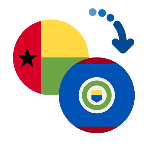 ¿Cómo mandar dinero de Guinea-Bissau a Belice?