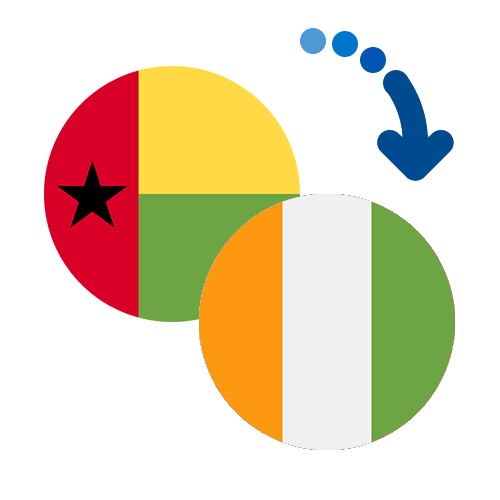 Wie kann man online Geld von Guinea-Bissau nach die Elfenbeinküste senden?