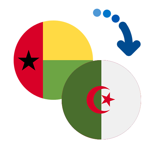 How to send money from Guinea-Bissau to Algeria