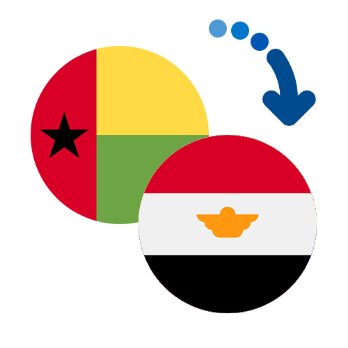 How to send money from Guinea-Bissau to Egypt