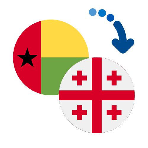 Как перевести деньги из Гвинеи-Бисау в Грузию