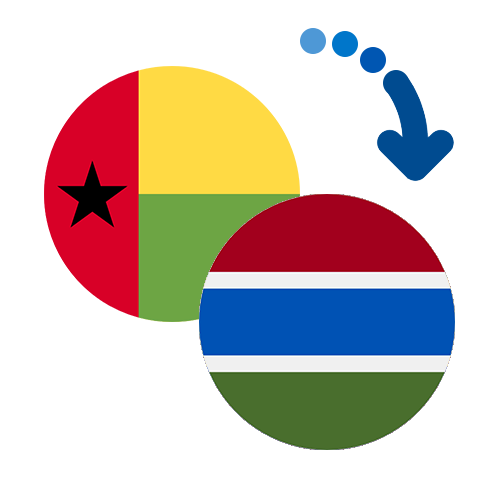 ¿Cómo mandar dinero de Guinea-Bissau a Gambia?