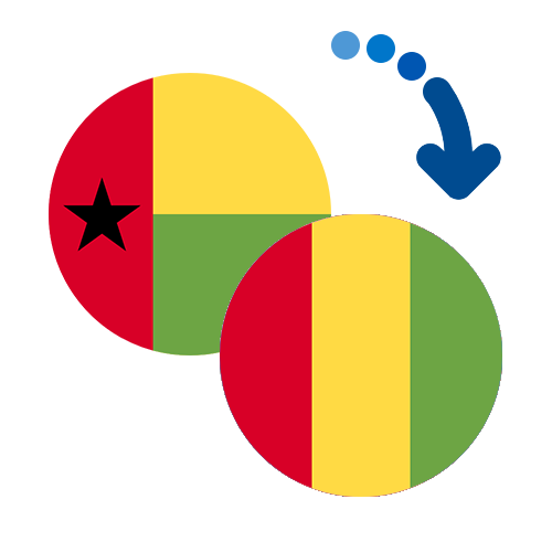 How to send money from Guinea-Bissau to Guinea