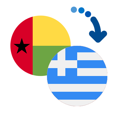 Wie kann man online Geld von Guinea-Bissau nach Griechenland senden?