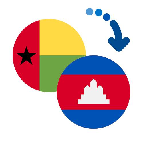 How to send money from Guinea-Bissau to Cambodia