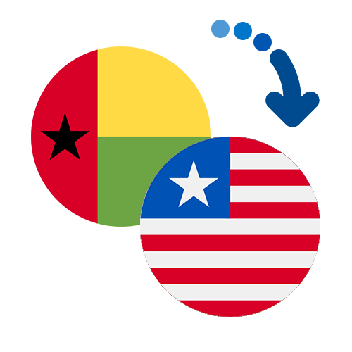 ¿Cómo mandar dinero de Guinea-Bissau a Liberia?