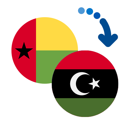 Как перевести деньги из Гвинеи-Бисау в Ливию