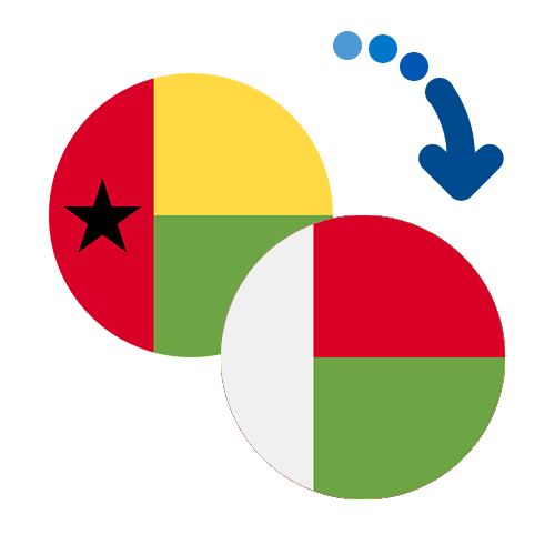 How to send money from Guinea-Bissau to Madagascar