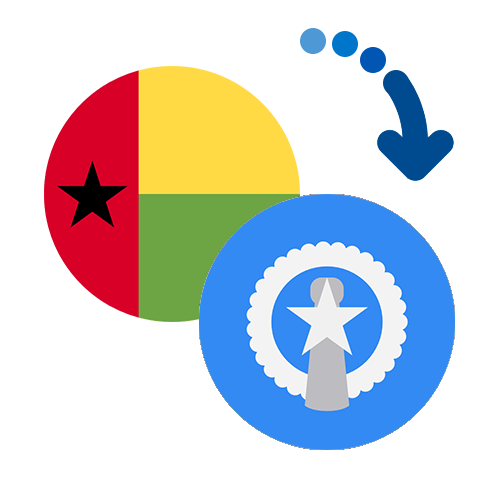 Jak wysłać pieniądze z Gwinei Bissau na Mariany Północne online?