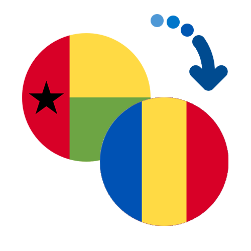 ¿Cómo mandar dinero de Guinea-Bissau a Rumanía?