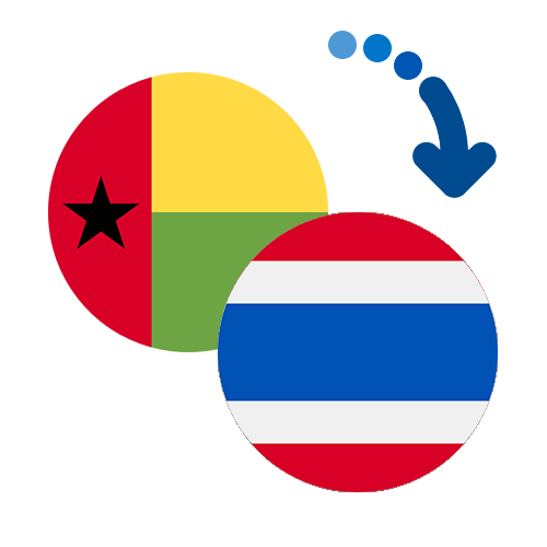 ¿Cómo mandar dinero de Guinea-Bissau a Tailandia?