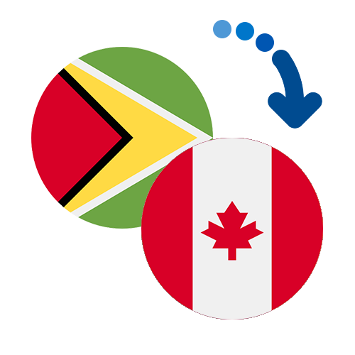 ¿Cómo mandar dinero de Guyana a Canadá?
