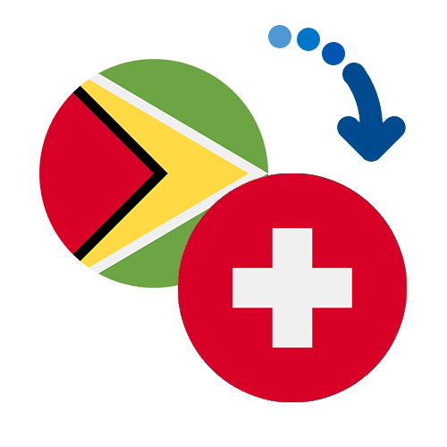 ¿Cómo mandar dinero de Guyana a Suiza?