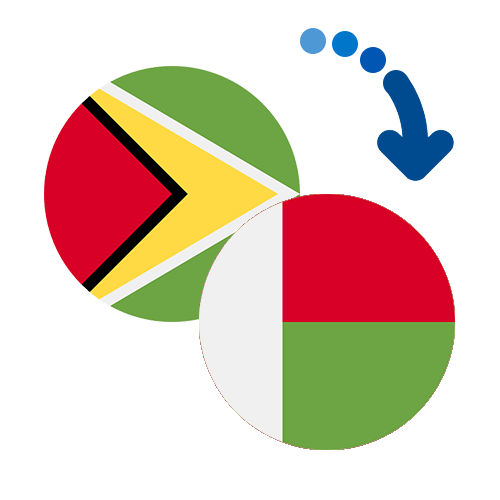 ¿Cómo mandar dinero de Guyana a Madagascar?