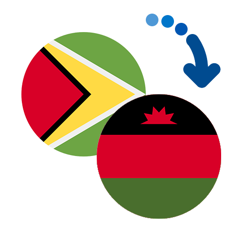 ¿Cómo mandar dinero de Guyana a Malaui?