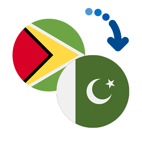¿Cómo mandar dinero de Guyana a Pakistán?