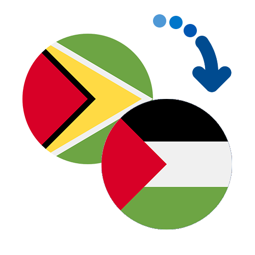 ¿Cómo mandar dinero de Guyana a Palestina?