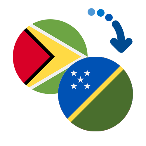¿Cómo mandar dinero de Guyana a las Islas Salomón?