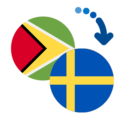 Как перевести деньги из Гайаны в Швецию