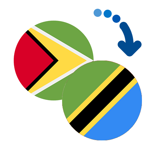 Wie kann man online Geld von Guyana nach Tansania senden?