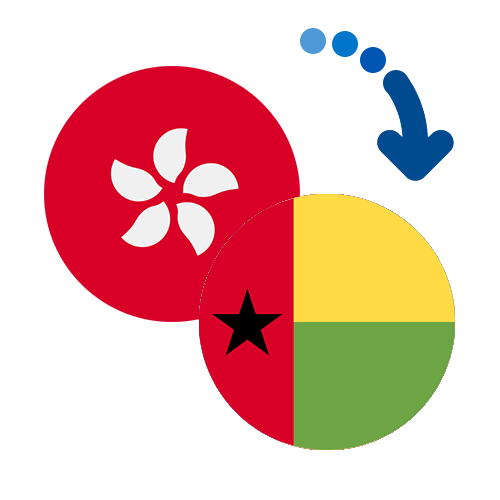 ¿Cómo mandar dinero de Hong Kong a Guinea-Bissau?