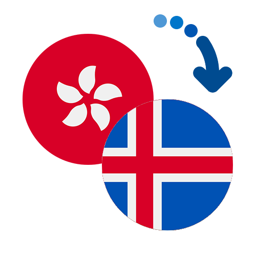 Wie kann man online Geld von Hongkong nach Island senden?