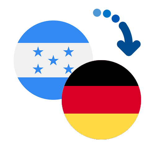 How to send money from Honduras to Germany