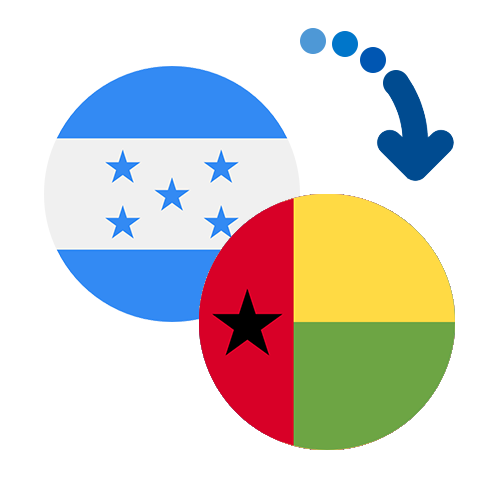 How to send money from Honduras to Guinea-Bissau