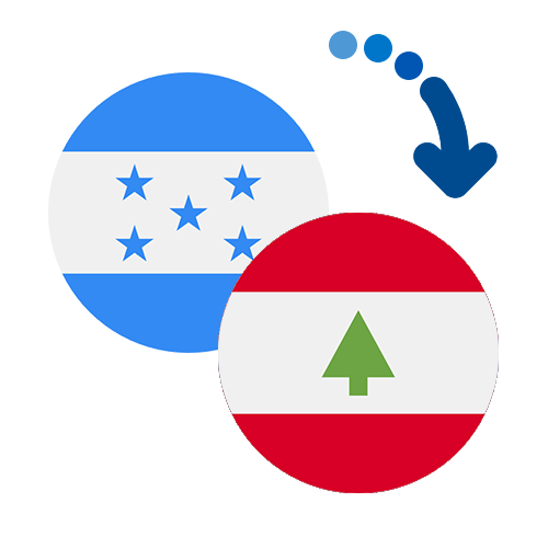 How to send money from Honduras to Lebanon
