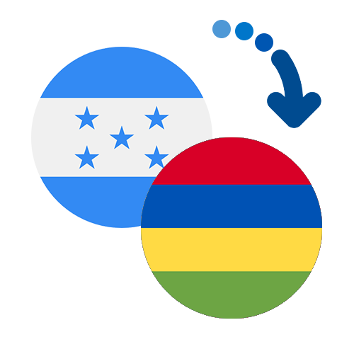 How to send money from Honduras to Mauritius