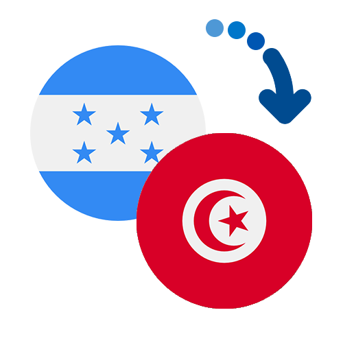 Wie kann man online Geld von Honduras nach Tunesien senden?