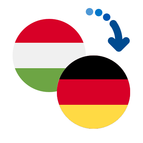 ¿Cómo mandar dinero de Hungría a Alemania?