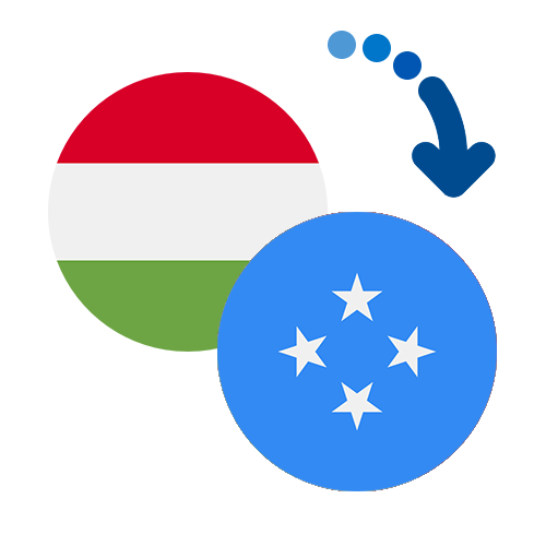 ¿Cómo mandar dinero de Hungría a Micronesia?