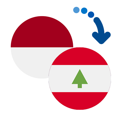 How to send money from Indonesia to Lebanon