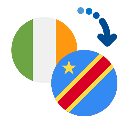 Wie kann man online Geld von Irland nach Kongo senden?
