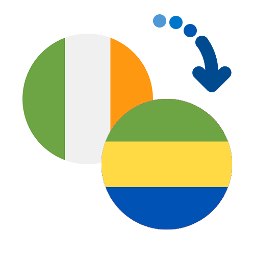 How to send money from Ireland to Gabon