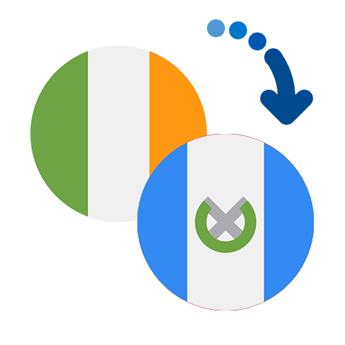 How to send money from Ireland to Guatemala